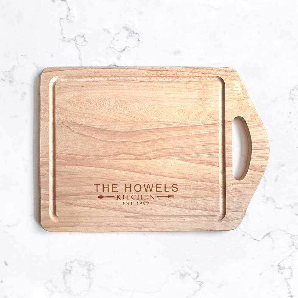 Personalised Chopping Board - Handheld Kitchen